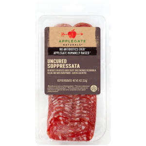 applegate natural uncured soppressata sliced